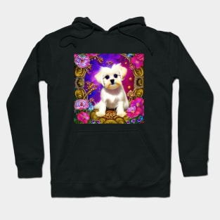 Cute Maltese Puppy Hoodie